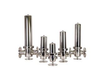 gas-cartridge-filter-housing